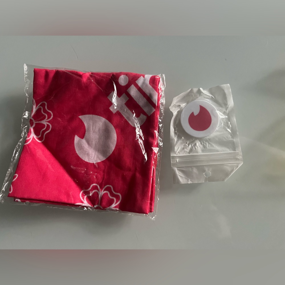 TINDER dating site merch